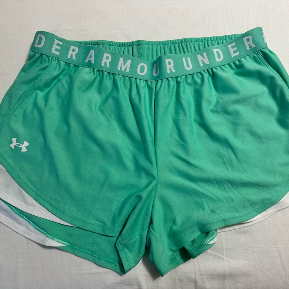 Under Armour Teal Athletic Shorts